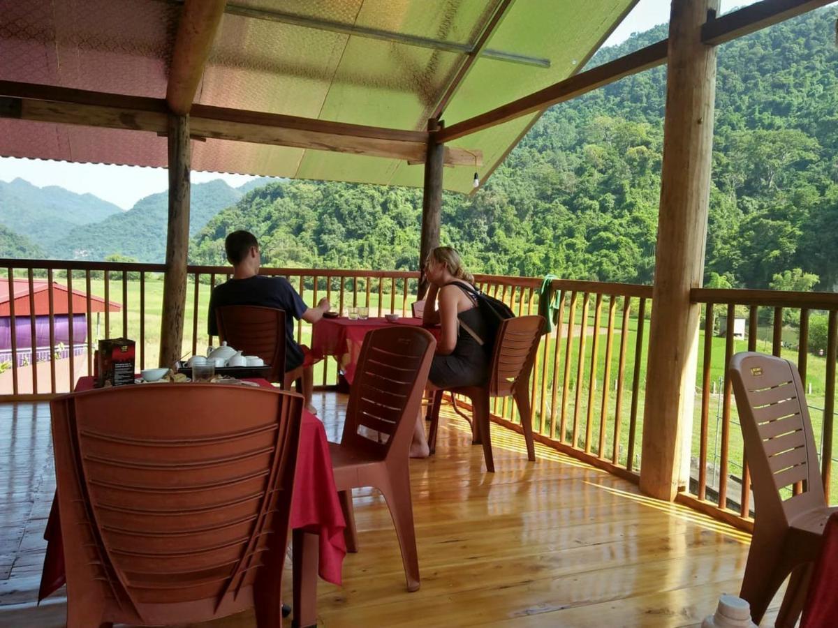 Tran Xuan Homestay Ba Be Esterno foto