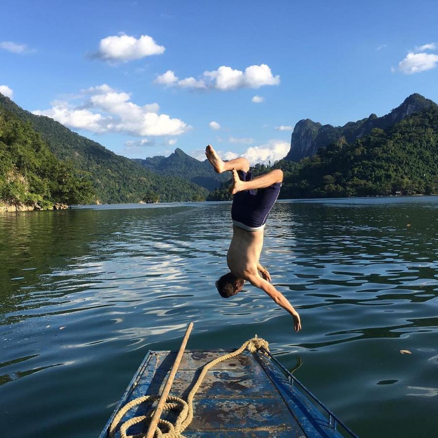 Tran Xuan Homestay Ba Be Esterno foto